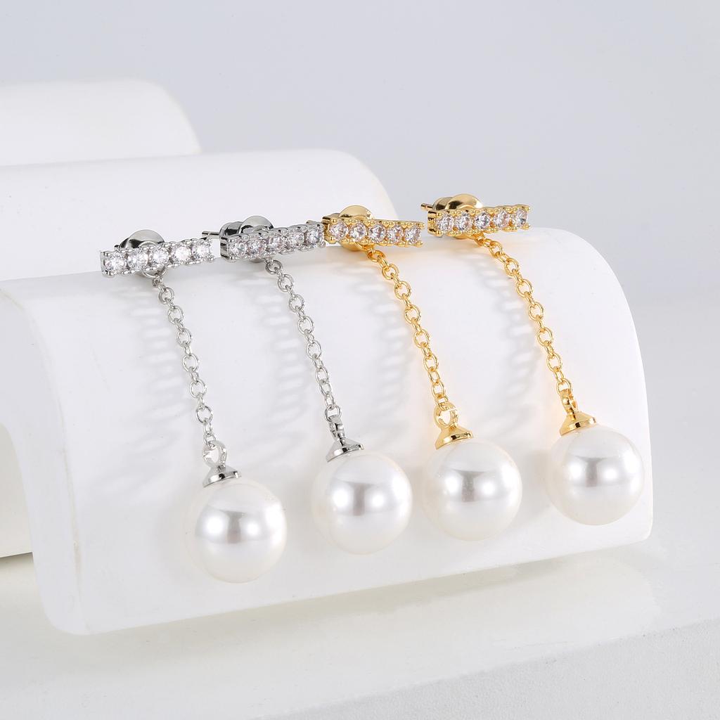 Retro Perlenohrclips ohne Ohrlöcher, High-End Nischenohrringe, Herbst- und Winterohrringe, vielseitig einsetzbare Ohrstecker, modisch