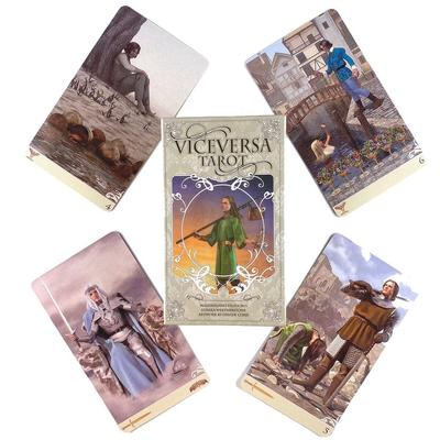 Vice Versa Tarot Kit Freizeit Party Brettspiel Wahrsagerei Prophezeiung Oracle Karten