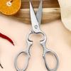 Gourd Shape BBQ Scissor Removable Chicken Bone Scissor Food Scissor Kitchen Scissor  Fish