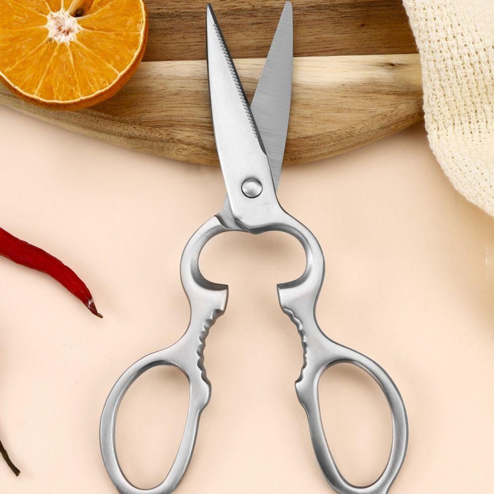 Gourd Shape BBQ Scissor Removable Chicken Bone Scissor Food Scissor Kitchen Scissor Fish