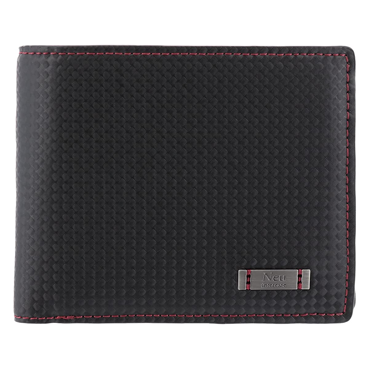 

Neuinteresse Bifold Wallet Nacht 3542 Neu interesse Genuine Leather Hybrid Leather Black x Red [Neinteresse] Men s [01]