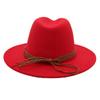 S New Retro British Top Hatsmall Belt Felt Hat Autumn And Winter European And American Jazz Hat Ins Style