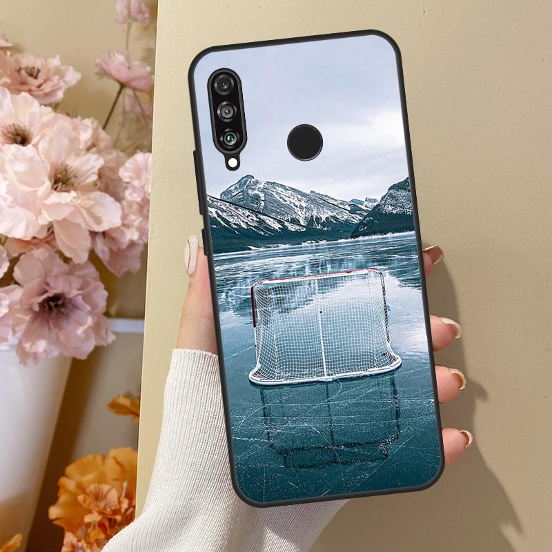 

Ice Hockey Rink Sport For Huawei Nova 10 SE 9 3i 7i 8i 11i 12i Y73 Y90 Y70 Y72 Y61 Y91 P60 Pro P40 P30 Lite Case Huawei Nova 12i
