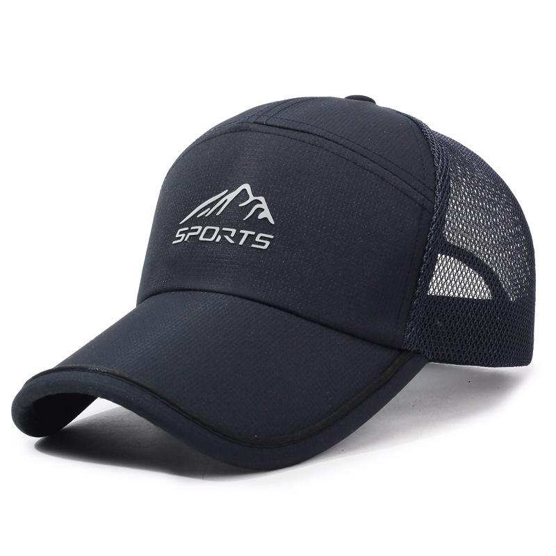 Summer Cap Men's Quick-Drying Breathable Outdoor Sunscreen Sun Hat Sports Running Baseball Cap