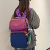 Schulrucksack11 neu Outdoor Reisen Mode und Umweltschutz Patchwork kontrastierende Farben vielseitig ultraleicht Dopamin-Farben hoher Wert