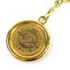 Great CHANEL belt COCO Mark Coin Motif With Logo Chain Belt gold Women Used