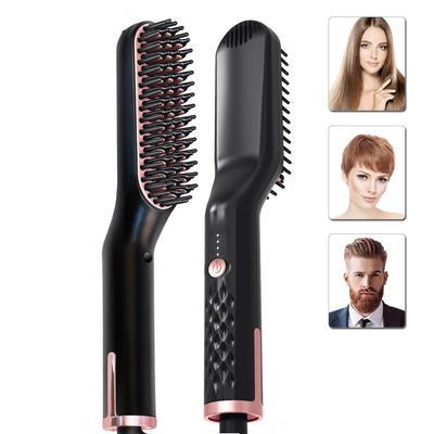 Hair Straightening Comb, Beard Combing Brush, Beard Cream, Women'S Styling Hair Straightening Comb, Men'S Styling Hair Straightening Comb
