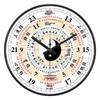 Zi Wu Liu Zhu 24-Hour TCM Meridian Health Clock: Silent Traditional Chinese Beauty Salon Wall Clock