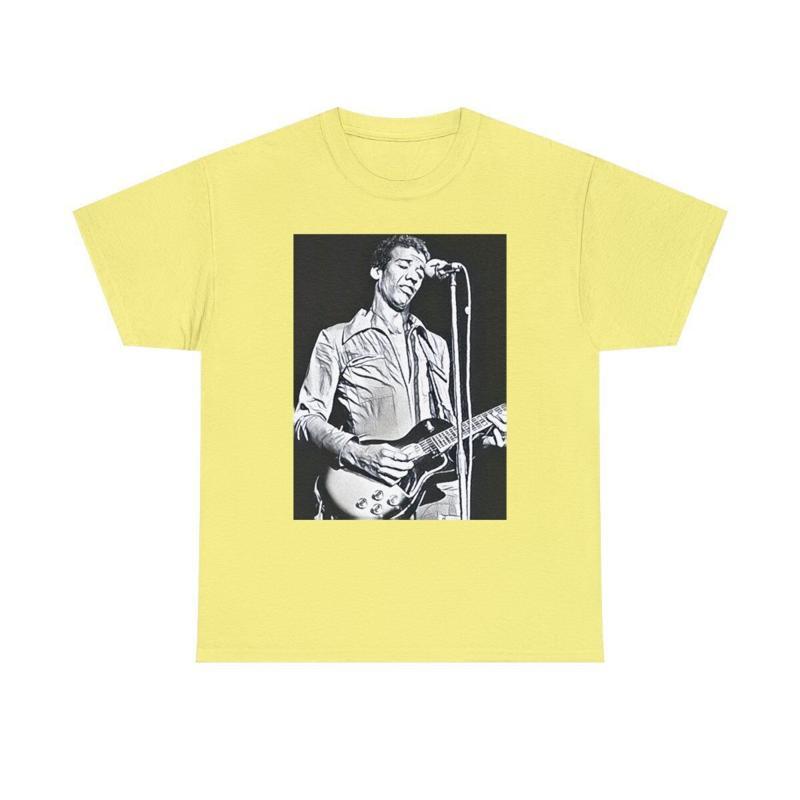 Stampa d'Arte Jorge Ben Jor Maglietta in Cotone Pesante