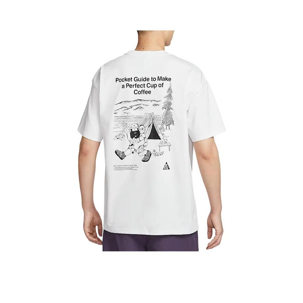 Nike Men's Outdoor Moisture-Wicking  Soft Quick-Dry Short-Sleeve T-Shirt White