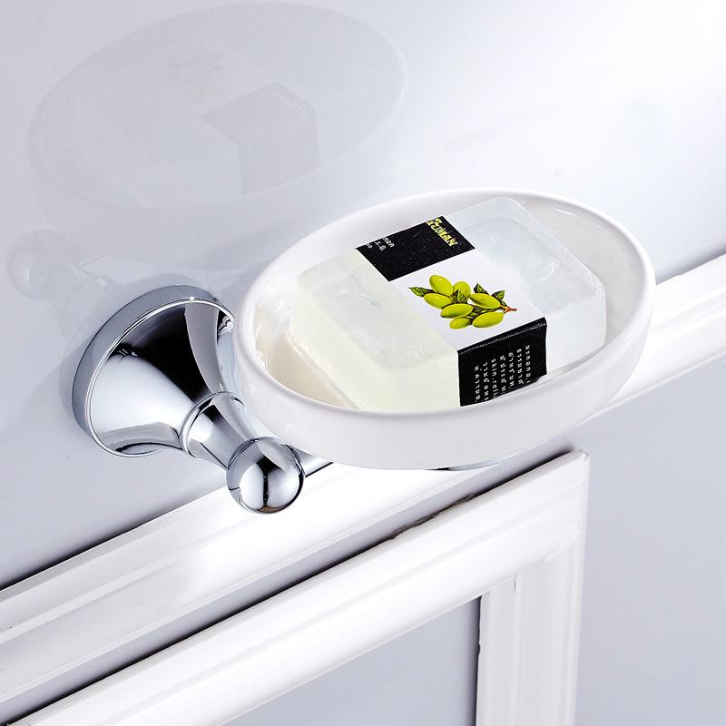 

Ярко-серебристая настенная мыльница для ванной комнаты, стальная, с отделкой под матовый никель, квадратный держатель для мыла