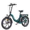 HillMiles MilePort 1 Step-Thru Electric Bike: 250W Motor, 36V 13Ah Battery, 100km PAS Range, 20" Fat Tires for Urban Commuting