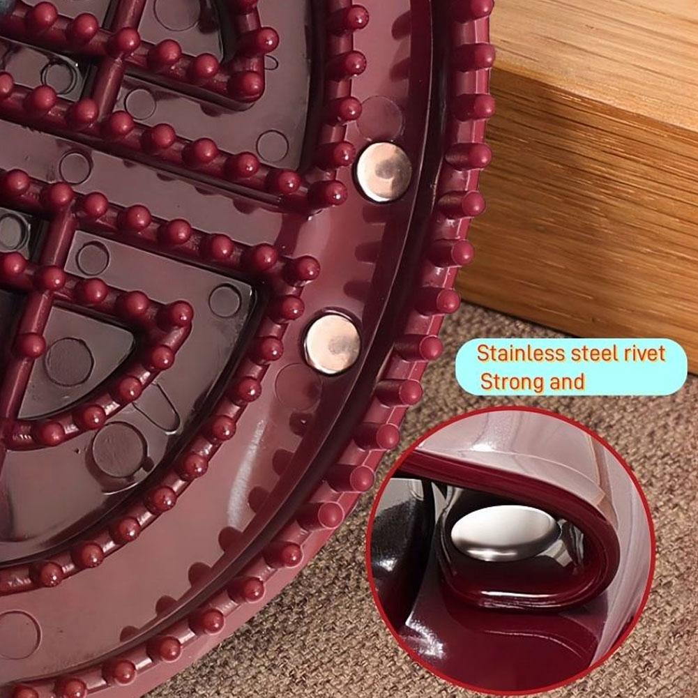 Körpermassagebürste Meridianbürste Körperentspannung Schlankheitskur Reduziert Cellulite Massagebürste für Rücken Bein Handheld Meridianbürste