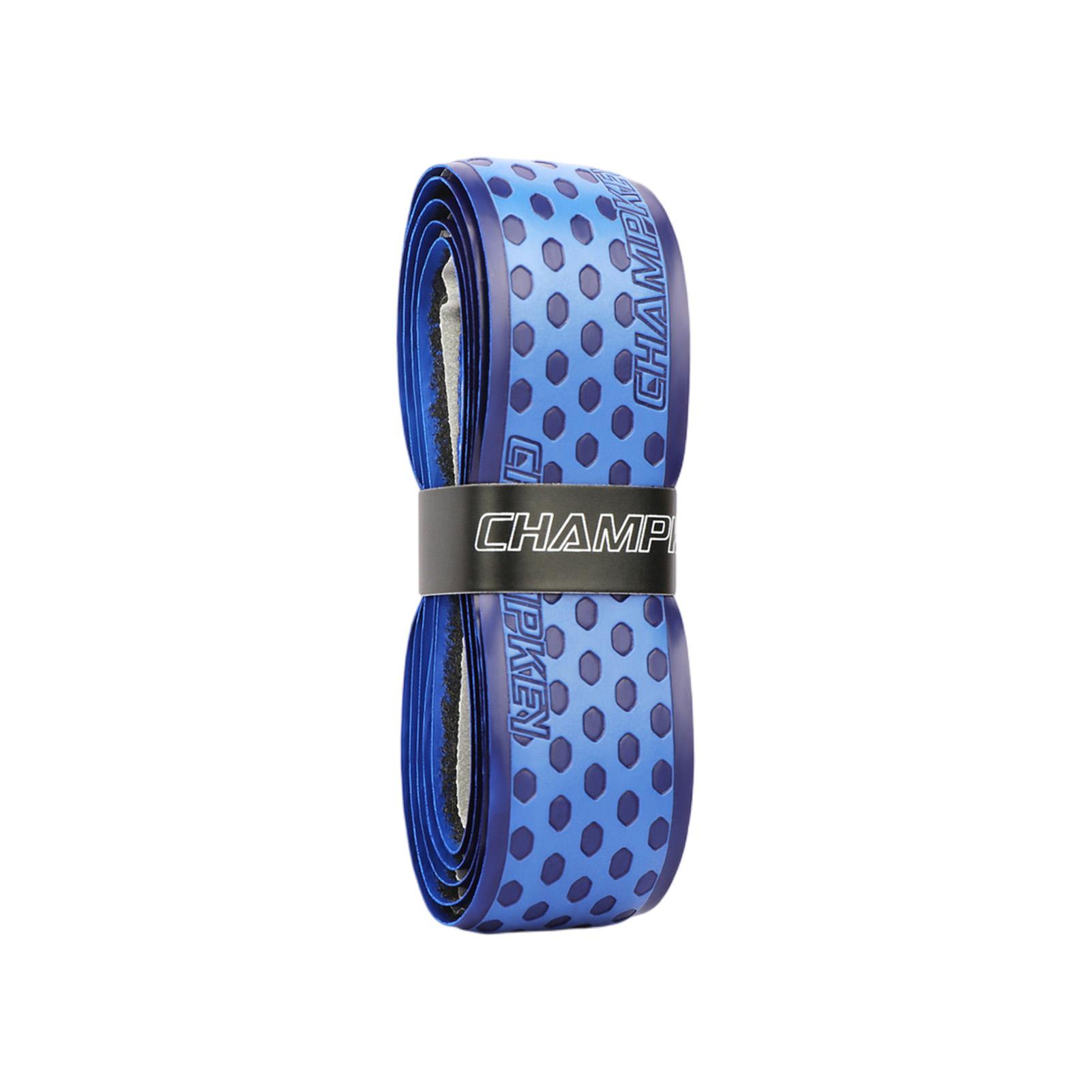 

1m Universal Sport Grip Tape Wrap PU Anti-Slip Shock Absorption Tape for Baseball Bat Tennis Racket Rod Home Training Supplies синій