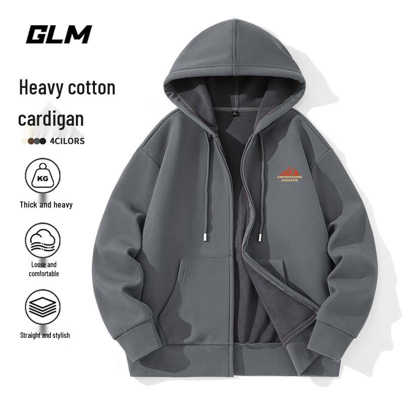

GLM Men s Heavyweight Hooded Zipper Sweatshirt 3XL