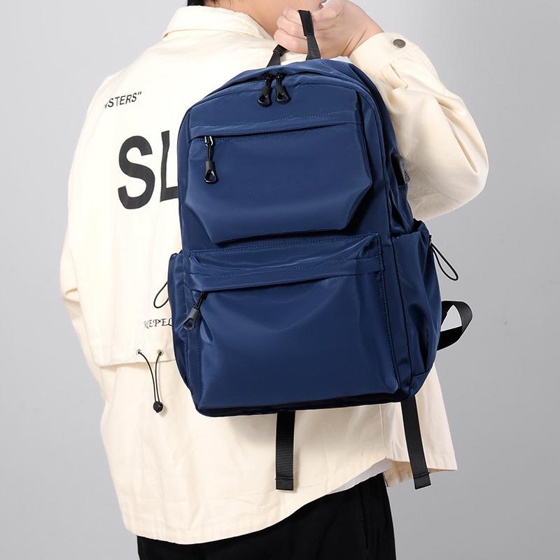Business Backpack Men's Outdoor Travel Backpack Large Capacity Student School Bag Computer Bag Business Backpack Men's