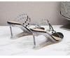Strass Sandalen Damen Sommer Neue Sexy Kristall Transparente Schuhe mit hohen Absätzen Keilabsatz 1098 Serie 6cm LFD