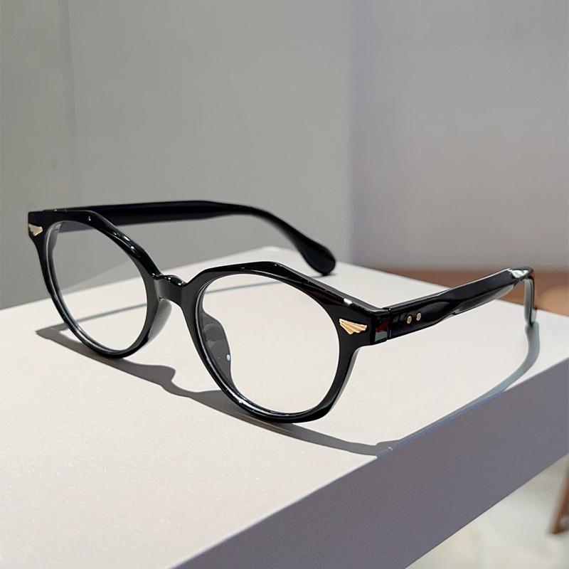 Fashion Round Optical Frames Women Stylish Vintage Candy Color Rim Non-prescription Eyeglasses New Trendy Design Glasses