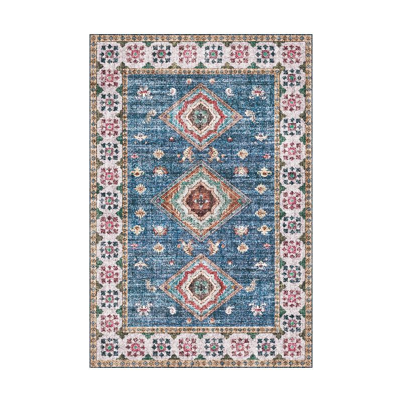 

Американские этнические ковры для гостиной, абстрактный декор для спальни, мягкий ковер, винтажный коврик для лаунжа, домашний, моющийся, нескользящий коврик 80*120cm