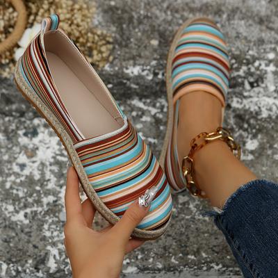 Mocassins Femme Mode Baskets Confortables Chaussures de Marche Femme Fait Main Respirantes Résistantes à l'Usure Chaussures Décontractées Femme Zapatos De Mujer