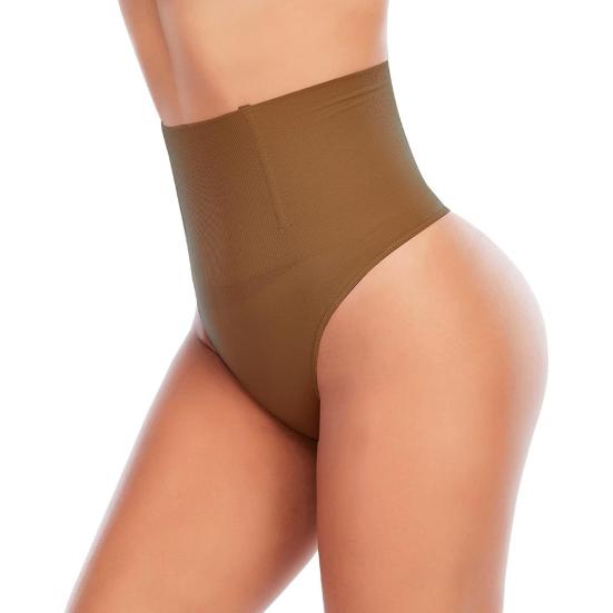 

Yousheng Women s High Waisted Thong Seamless No Show Tummy Control Underwear Sexy Breathable Body Shaper Panties XXL