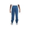 Nike Knitted Sports Pants With Letter Logo Kids Bottoms Blue FN9103-476