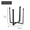 Iron/Resin Kitchen Stand Holder 21.5/15.8 CM Desktop Folding Trash Rack  Home