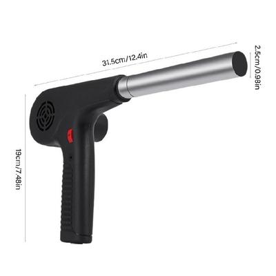 Pequeño Ventilador Soplador Eléctrico para Barbacoa de 5V con Controladores de Velocidad Variable Ventilador de Cocina para Barbacoa Soplador de Aire para Acampar
