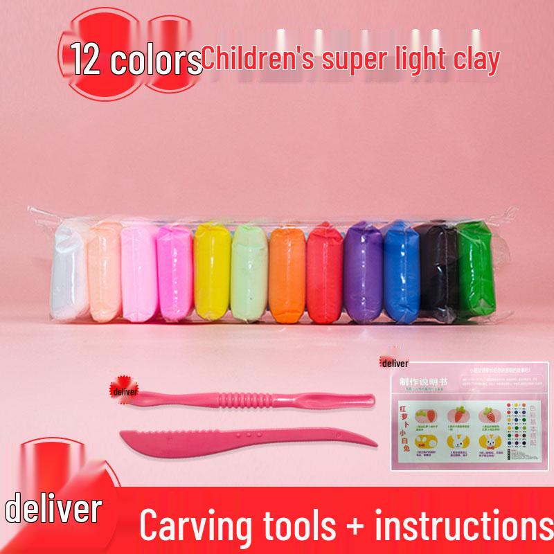 36-Color Children's DIY Play Dough Set for Handmade Figurines