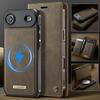 For iPhone Air Case CASEME C49 Compatible with MagSafe RFID Blocking Detachable Wallet Leather Phone Cover