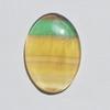 Natural Fluorite Gemstone Cabochon, 70 Cts Fluorite Crystal Oval Shape 40x28 mm