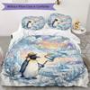 Green Field Soccer Pattern Bedding Uilt Set Uilt Cover Pillowcase Home Decoration Birthday Gift (1 * Duvet Cover + 2 * Pillowcase Without Core)