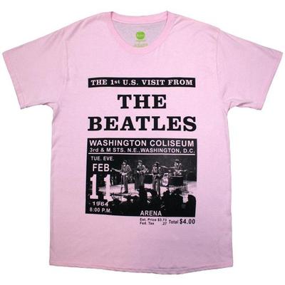 The Beatles Unisex Adult Washington Â´64 Promo T-Shirt