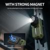 Mini EDC Flashlight Magnetic Charging Motion Sensor, Ultra Bright Clip On Headlight Portable Pocket Work Light for Hats Camping Hiking Emergency
