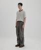 NONBLANK Terry Stripe Half T-Shirt_Black