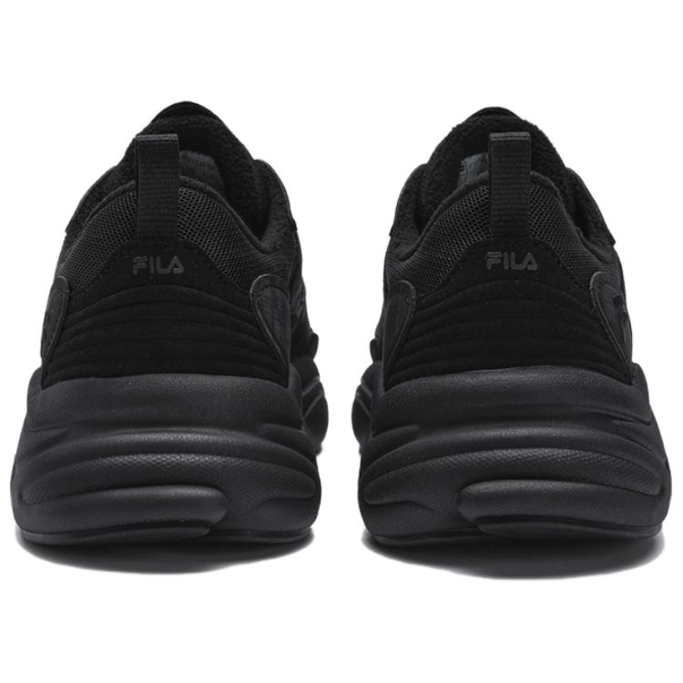 Fila Mars 2 Удобные Универсальные Флисовые Низкие Кроссовки для Бега Мужские кроссовки Черные F12M442124FBK