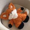 Soft Fluffy Fox Plush Toy Cute Cartoon Animal Red Good Night Fox Stuffed Doll Girls Lover Valentine's Gift Pillows