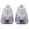 New Nike Shox R4 White Metallic Platinum Barely Grape Women's HF5076-100