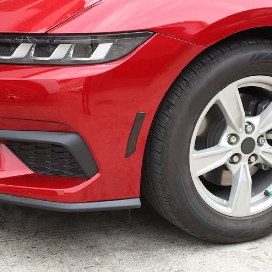 Car Front Side Eyebrow Light Body Marker Lamp Cover Guard For Ford Mustang 2024+