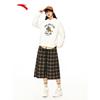 ANTA Women's Puffy Fleece Hooded Sweatshirt