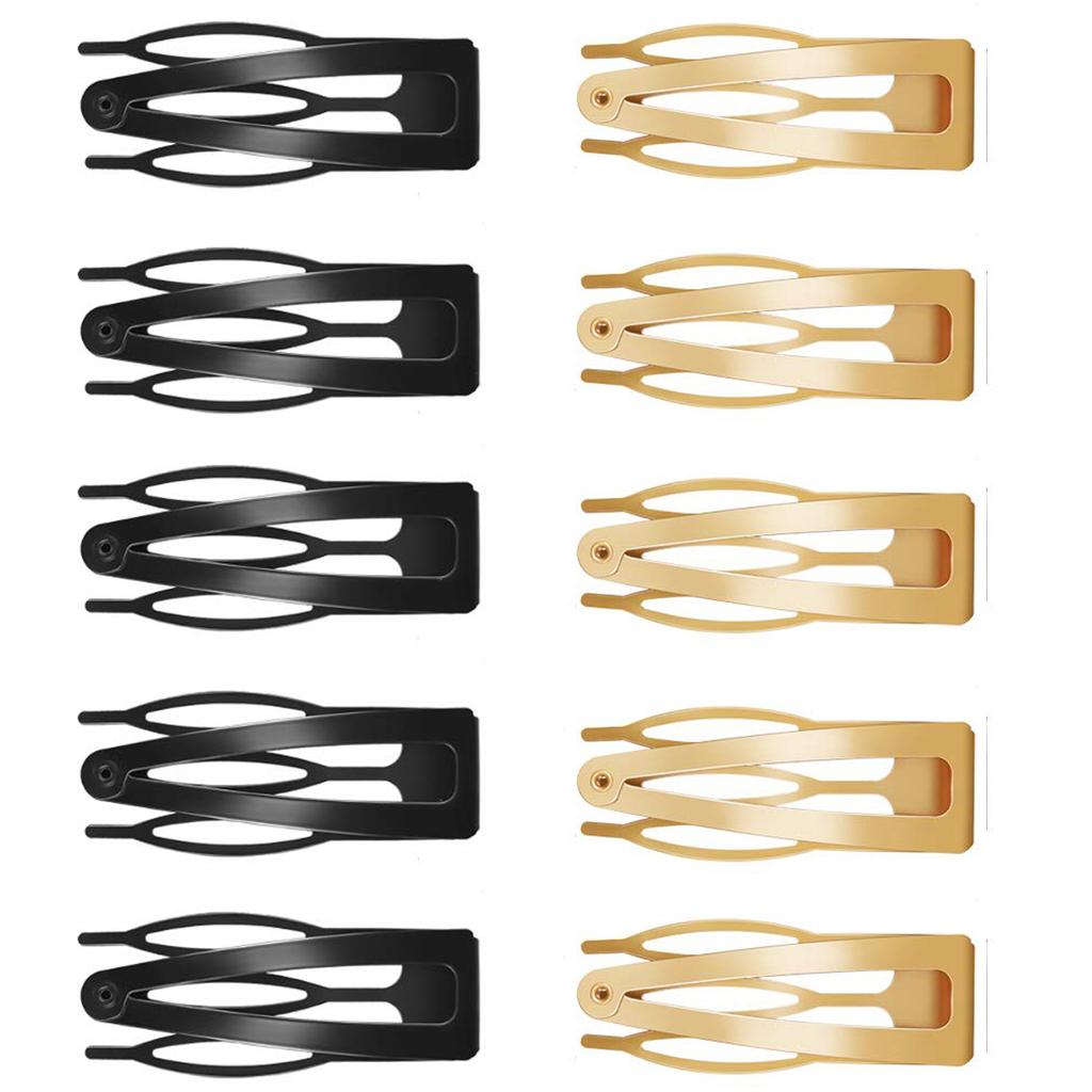 for Salon Metal Snap Non-slip Hair Clips Hair Side Clamps Hair Styling Tools Barrettes