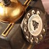 Vintage Resin Telephone Model Miniature Craft Photography Props Bar Live City Fashion Home Decor