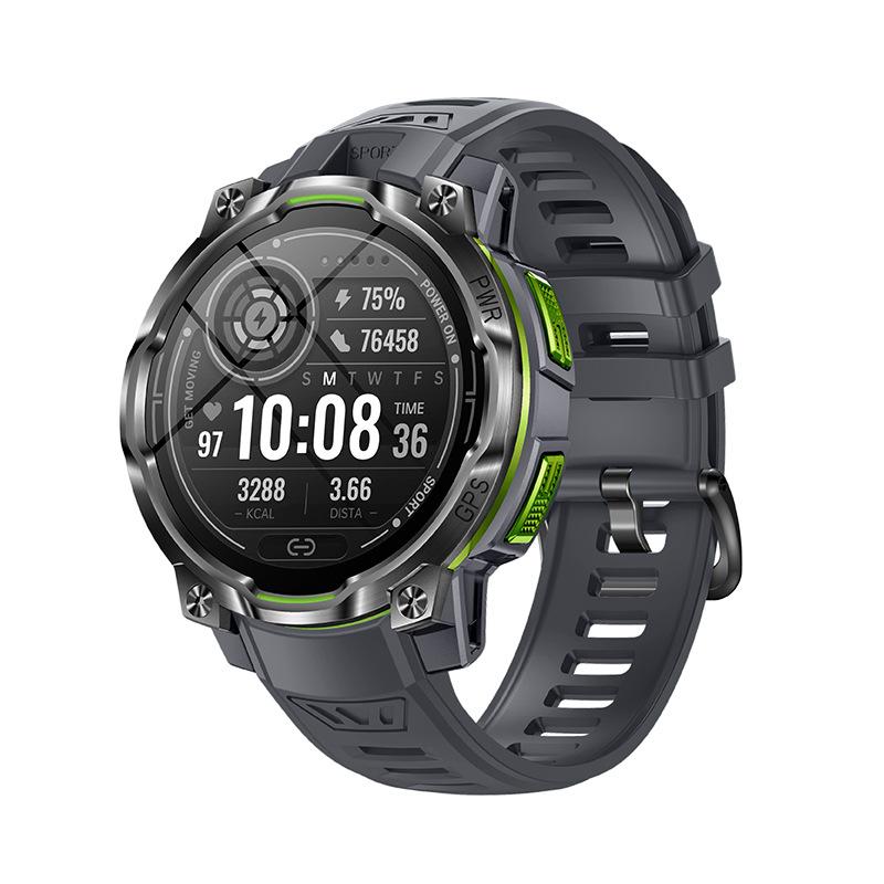 New GPS Outdoor Smartwatch, 1200mAh Battery, Compass, IPX8 Waterproof