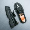 Fashion Fashion Handmade Advanced Thick Bottom Casual Shoes for Men Oxford Shoes Luxury Brand Tassel Thick Soled Korean Leather Shoes