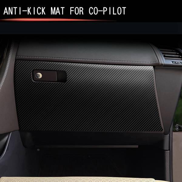 Carbon Fiber Texture PU Leather Cover for Toyota Alphard/Vellfire