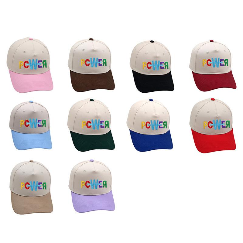 POWER Baseball Cap G-Dragon Trucker Hat High Quality Retro Double Color Kpop Woman Cap 56-58cm Adjustable Buckle Unisex
