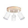 Spot Sufitowy Tuba Potrójny Okrągły Biały 3Xgu10 10W Verdo Sl.1287 Sollux Lighting