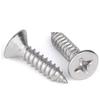 Xiesheng 304 Stainless Steel Phillips Flat Head Self-Tapping Screw