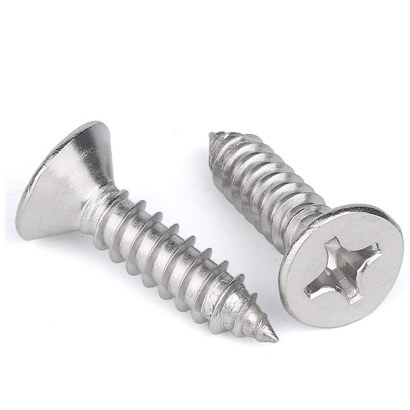 Xiesheng 304 Stainless Steel Phillips Flat Head Self-Tapping Screw