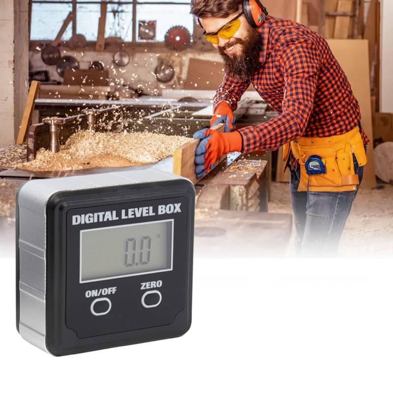 Lcd Magnetic Dlb Digital Inclinometer Level Box Gauge Angle Meter Protractor